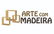 Logo Arte com Madeira